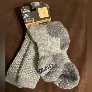 Redhead wool socks